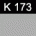 K-173 Rich Grey Kugler Opaque Glass Color