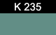 K-235 Smokey Blue Kugler Transparent Glass Color
